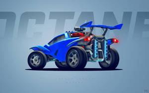 Blue Octane Rocket League Car 2k Wallpaper