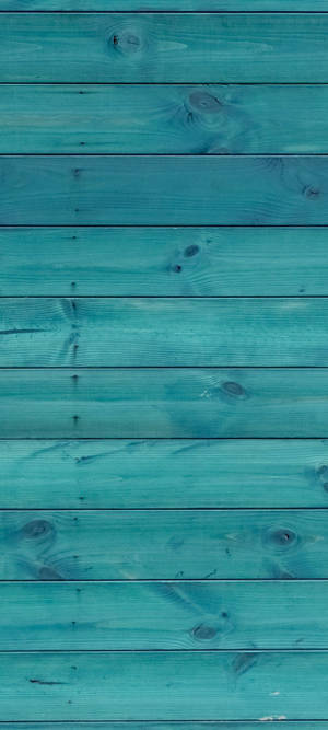 Blue-painted Wood Oneplus 9r Wallpaper