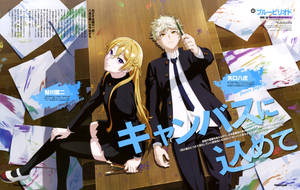 Blue Period Art Anime Wallpaper