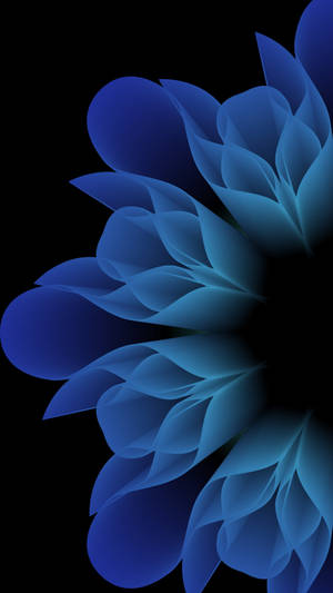 Blue Petals Iphone 7 Original Wallpaper