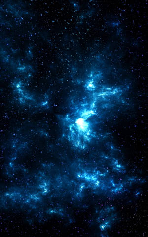 Blue Space 4k Phone Wallpaper