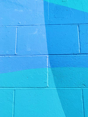 Blue Wall Wallpaper