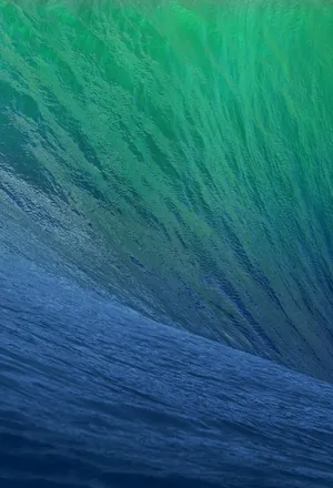 Blueish Green Ios 7 Wallpaper