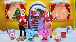 Blues Clues Christmas Carol Wallpaper