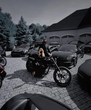 Blvck Paris Black Cars And Motorcycle Wallpaper
