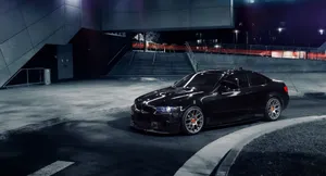 Bmw Tablet M5 Drifting On The Road Wallpaper