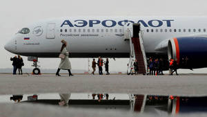 Boarding Aeroflot Wallpaper