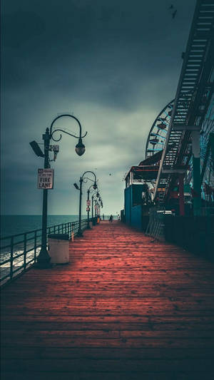 Boardwalk Samsung Galaxy S4 Wallpaper