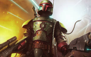 Boba Fett From The Disney+ Original Series - The Mandalorian Wallpaper