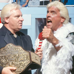 Bobby Heenan And Ric Flair Wallpaper