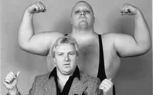 Bobby Heenan With Kingkong Bundy Wallpaper