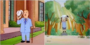 Bobby Hill Formal Attire Wallpaper