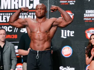 Bobby Lashley Flexing His Biceps Wallpaper