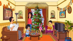 Bobs Burgers Belcher's Christmas Wallpaper