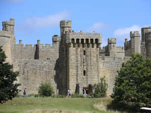 Bodiam Castle Sunny Day Wallpaper