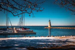 Body Of Water In Oklahoma City Wallpaper