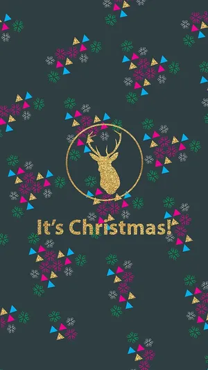 Boho Christmas Vibes Wallpaper