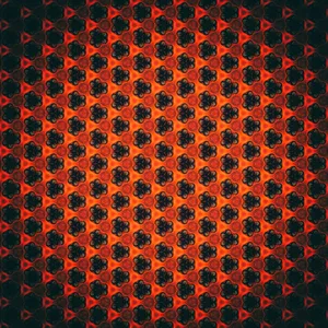 Bold And Impactful Geometric Flower Pattern Wallpaper Wallpaper