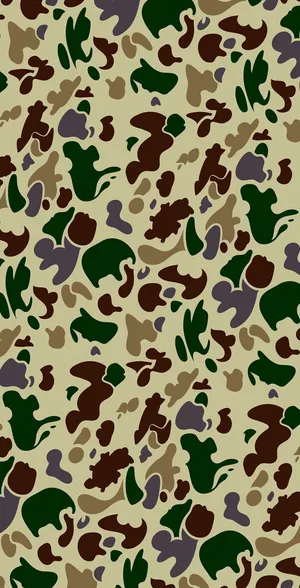 Bold And Unique, A Stand-out Camoflauge Piece From Bape Wallpaper