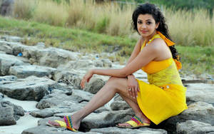 Bollywood Actress Kajal Aggarwal Photoshoot Wallpaper