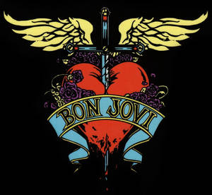 Bon Jovi's Distinctive Band Logo Wallpaper
