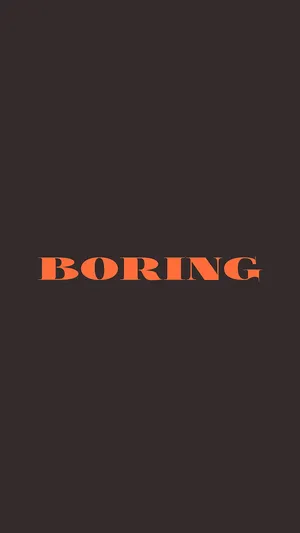 Boring Color Orange Wallpaper
