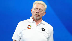 Boris Becker Blue Poster Wallpaper