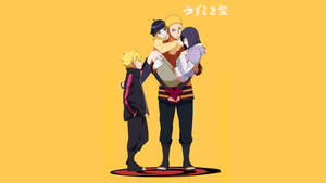 Boruto And Family Wallpaper