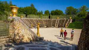 Bosquet De Roccailles, Versailles Wallpaper