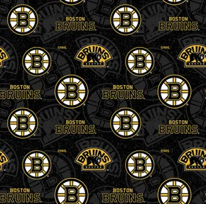 Boston Bruins Logo Pattern Wallpaper