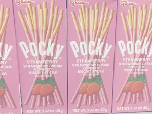 Boxes Of Pocky Strawberry Desktop Wallpaper