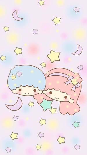 Boy And Girl Pastel Cute Wallpaper