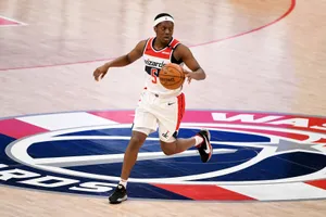 Bradley Beal In The Court Wallpaper