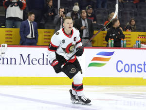 Brady Tkachuk In Practice Wallpaper