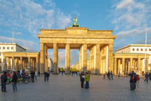 Brandenburg Gate Sunny Day Wallpaper