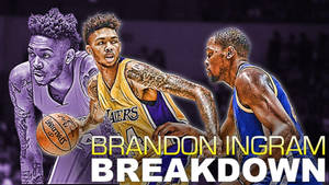 Brandon Ingram Breakdown Banner Wallpaper