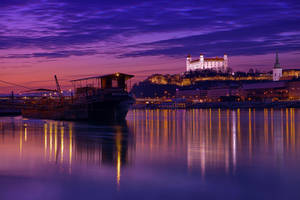 Bratislava Castle In Slovakia Wallpaper