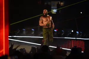 Braun Strowman In Wrestlemania 37 Event Wallpaper