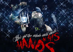 Bray Wyatt Wwe Night Lamp Entrance Fan Art Wallpaper