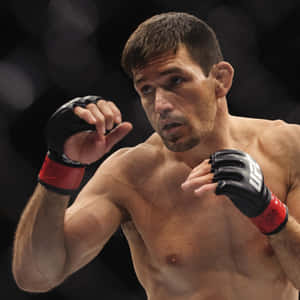 Brazilian Jiu-jitsu Expert, Demian Maia, In Action Wallpaper