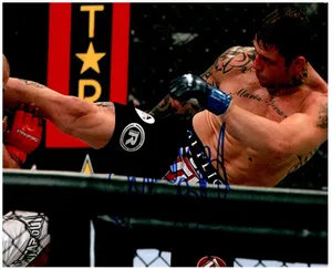 Brazilian Mixed Martial Artist, Renato Sobral, In A 2010 Strikeforce Match. Wallpaper