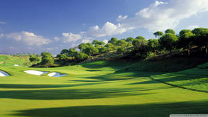 Breath-taking Golf Course Wallpaper