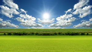 Breathtaking Landscape Scenery Sunny Day Wallpaper