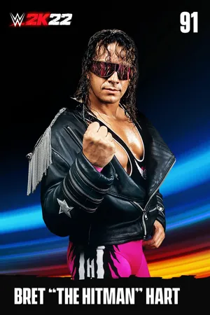 Bret Hart Hitman Poster Wallpaper