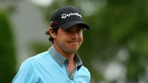 Brian Harman Blue Polo Shirt Wallpaper