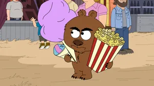 Brickleberry Malloy Popcorn Wallpaper