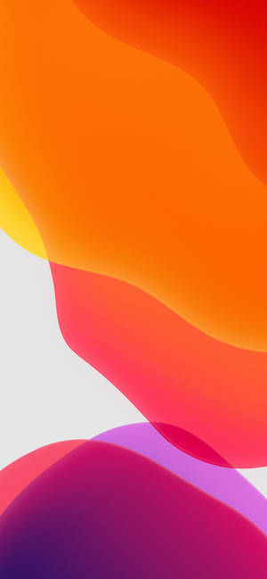 Bright Abstract Ios 13 Stock Wallpaper