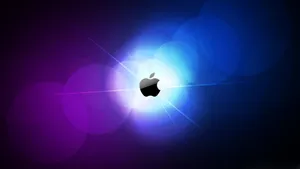 Bright Light Source Cool Mac Logo Wallpaper