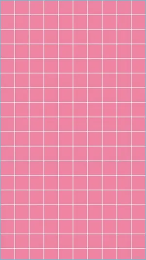 Bright Pink Grids For Your Modern Home Wallpaper