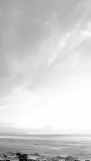 Bright White Clouds Sky Nature Wallpaper